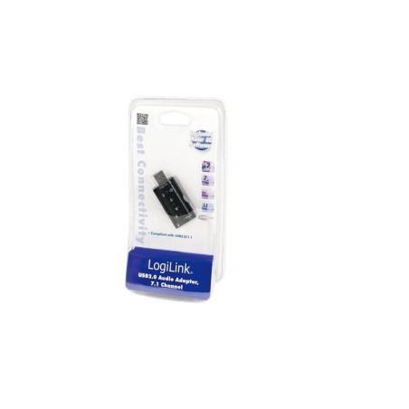 LogiLink USB Soundcard Virtual 7.1 Soundeffects USB 2.0 Ekstern